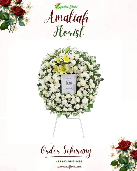 Krans Bunga Duka Wonoagung